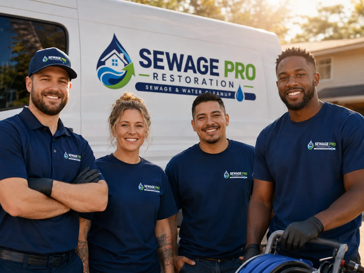 Sewage Cleanup Services company in Rew, PA